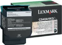 Lexmark C540A1KG Black Return Program Toner Cartridge, Works with Lexmark C540n C543dn C544dn C544dtn C544dw C544n C546dtn X543dn X544dn X544dtn X544dw X544n X546dtn X548de and X548dte Printers, Up to 1000 standard pages in accordance with ISO/IEC 19798, New Genuine Original OEM Lexmark Brand, UPC 734646083416 (C540-A1KG C540 A1KG C540A-1KG C540A 1KG) 