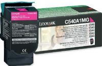 Lexmark C540A1MG Magenta Return Program Toner Cartridge, Works with Lexmark C540n C543dn C544dn C544dtn C544dw C544n C546dtn X543dn X544dn X544dtn X544dw X544n X546dtn X548de and X548dte Printers, Up to 1000 standard pages in accordance with ISO/IEC 19798, New Genuine Original OEM Lexmark Brand (C540-A1MG C540 A1MG C540A-1MG C540A 1MG) 