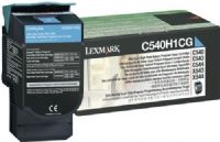 Lexmark C540H1CG Cyan High Yield Return Program Toner Cartridge, Works with Lexmark C540n C543dn C544dn C544dtn C544dw C544n C546dtn X543dn X544dn X544dtn X544dw X544n X546dtn X548de and X548dte Printers, Up to 2000 standard pages in accordance with ISO/IEC 19798, New Genuine Original OEM Lexmark Brand (C540-H1CG C540 H1CG C540HCG C540H 1CG) 