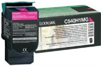 Lexmark C540H1MG Magenta High Yield Return Program Toner Cartridge, Works with Lexmark C540n C543dn C544dn C544dtn C544dw C544n C546dtn X543dn X544dn X544dtn X544dw X544n X546dtn X548de and X548dte Printers, Up to 2000 standard pages in accordance with ISO/IEC 19798, New Genuine Original OEM Lexmark Brand (C540-H1MG C540 H1MG C540H1M C540H1) 