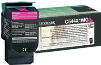 Lexmark C544X1MG Magenta Extra High Yield Return Program Toner Cartridge, Works with Lexmark C544dn, C544dtn, C544dw, C544n, C546dtn, X544dn, X544dtn, X544dw, X544n, X546dtn, X548de and X548dte Printers, Up to 4000 standard pages in accordance with ISO/IEC 19798, New Genuine Original OEM Lexmark Brand (C544-X1MG C544 X1MG C544X1M C544X1) 
