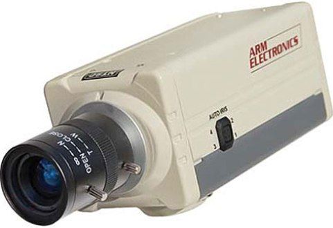 ARM Electronics C550WD Color Wide Dynamic High Resolution Professional Camera, NTSC Signal System, 1/3