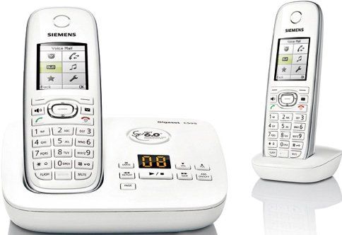 Verizon C595-2W Gigaset Expandable Cordless Phone with 2 Handsets, DECT 6.0 technology, High Sound Performance technology, 1.8