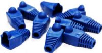 Bytecc C6BOOT-B Cat 6 Boot, Blue, 50 Pieces Pack, Snagless Boots for RJ45, SHIELDED or NON-SHIELDED, UPC 837281102525 (C6BOOTB C6BOOT B) 
