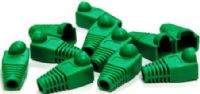 Bytecc C6BOOT-G Cat 6 Boot, Green, 50 Pieces Pack, Snagless Boots for RJ45, SHIELDED or NON-SHIELDED, UPC 837281102549 (C6BOOTG C6BOOT G) 