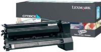 Lexmark C7720CX Cyan Extra High Yield Return Program Print Cartridge, Works with Lexmark C772dn C772dtn C772n and X772e Printers, Up to 15000 pages @ approximately 5% coverage, New Genuine Original OEM Lexmark Brand (C7720-CX C7720C C7720 C772-0CX) 