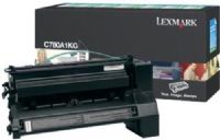 Lexmark C780A1KG Black Return Program Print Cartridge, Works with Lexmark C780dn C780n C782dn C782dtn C782n and X782e Printers, Up to 6000 standard pages in accordance with ISO/IEC 19798, New Genuine Original OEM Lexmark Brand (C780-A1KG C780 A1KG C780A1K C780A1) 