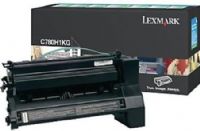 Lexmark C780H1KG Black High Yield Return Program Print Cartridge, Works with Lexmark C780dn C780dtn C780n C782dn C782dtn C782n and X782e Printers, Up to 10000 standard pages in accordance with ISO/IEC 19798, New Genuine Original OEM Lexmark Brand, UPC 734646018326 (C780-H1KG C780 H1KG C780H1K C780H1 C780H) 
