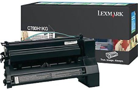 Lexmark C780H1KG Black High Yield Return Program Print Cartridge, Works with Lexmark C780dn C780dtn C780n C782dn C782dtn C782n and X782e Printers, Up to 10000 standard pages in accordance with ISO/IEC 19798, New Genuine Original OEM Lexmark Brand, UPC 734646018326 (C780-H1KG C780 H1KG C780H1K C780H1 C780H)