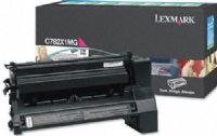 Lexmark C782X1MG Magenta Extra High Yield Return Program Print Cartridge, Works with Lexmark C782dn C782dtn C782n and X782e Printers, Up to 15000 standard pages in accordance with ISO/IEC 19798, New Genuine Original OEM Lexmark Brand, UPC 734646018784 (C782-X1MG C782 X1MG C782X1M C782X1 C782X) 