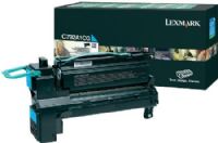 Lexmark C792A1CG Cyan Return Program Print Cartridge For use with Lexmark X792de, X792dte, X792dtfe, X792dtme, X792dtpe, X792dtse, C792de, C792dte, C792e and C792dhe Printers, Up to 6000 standard pages in accordance with ISO/IEC 19798, New Genuine Original Lexmark OEM Brand, UPC 734646194228 (C792-A1CG C792 A1CG C792A-1CG C792A1C C792A1) 