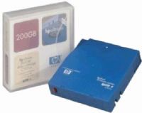 HP Hewlett Packard C7971A LTO Ultrium 1 Tape Cartridge - Data Cartridge, 100GB Native/200GB Compressed Storage Capacity, 1998.03 ft Storage Tape Length, 0.5" Tape Width, Linear Serpentine Recording Method, LTO-1 Drive Support, 1000000 Head Passes Durability, UPC 025184163426 (C-7971A C 7971A C7971 A C7971-A) 