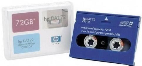 HP Hewlett Packard C8010A Data Tape Cartridge 4mm DDS-5 DAT 72 170m 36/72GB (HP-C8010A HPC8010A C8010)