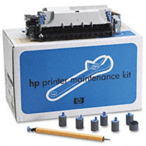 HP Hewlett Packard C8057A Maint Kit For use with HP LaserJet 4100, Transfer Roller Tool To Remove Transfer Roller Tray 1 Pickup Roller 3 Feed Rollers 3 Separation Rollers, Laser Print Technology, 200000 Page Print Yield, 110V AC Input Voltage, UPC 725184328299 (C-8057A C 8057A C8057 A C8057-A)