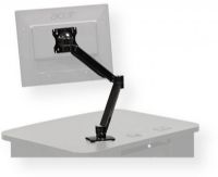 AVF Audio Visual Furniture International C900S Adjustable 15-19" LCD Monitor Arm, Black, Low-profile mounting system and integrated cable management snap-on shroud, Multi-directional swivel system, Accommodates most 15" - 19" LCD monitors, 75mm and 100mm standard mounting plate, Swivel adjustment on arm base and mounting head (VFI C-900S C90-0S C900-S C900) 