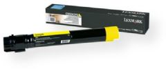 Lexmark C950X2YG Yellow Extra High Yield Toner Cartridge For use with Lexmark C950de Printer, Average Yield Up to 22000 standard pages in accordance with ISO/IEC 19798, New Genuine Original Lexmark OEM Brand, UPC 734646227711 (C950-X2YG C950X-2YG C950X2Y C950X2) 
