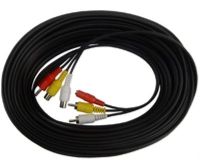 Clover CA100B Extension Cable 100', BNC to BNC Cable, Used to extend most professional cameras, 100ft extension for cameras with BNC connection to most DVRs (CA-100B CA100-B CA100 CA-100) 