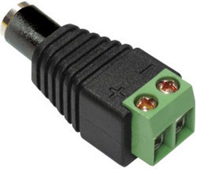 Seco-Larm CA-151T Power Connector, Female DC jack with removable terminal block, Sold in multiples of 10 piece, price is for 1 piece (CA151T CA 151T) 