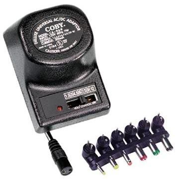 Coby CA-969 UL Approved Universal Power A/C Adapter 300mA (CA96, COB-CA969, COBY-CA969, CA969)