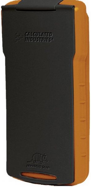 Calculated Industries 5022-4 Armadillo Gear Hard Case, Orange and Gray; Protect your Calculator with this durable case; Rubber base and hard plastic cover will ensure your Calculator is safe and secure; For use with: 3405, 3415, 3416, 3430, 4020, 4065, 4080, 4087, 4089, 4090, 4094, 4095 and 8703 Calculators; Weight, 1 Lb; Dimensions, 6 x 4 x 1 in; UPC 098584000318 (CALCULATED50224 CALCULATED 5022 4 CALCULATED 50224 CALCULATED 5022-4 CALCULATED-5022-4 CALCULATED 5022 4)