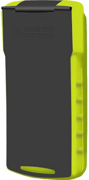 Calculated Industries 5022-5 Armadillo Gear Hard Case, Lime Green; Protect your Calculator with this durable case; Rubber base and hard plastic cover will ensure your Calculator is safe and secure; For use with: 3405, 3415, 3416, 3430, 4020, 4065, 4080, 4087, 4089, 4090, 4094, 4095 and 8703 Calculators;Weight, 1 Lb; Dimensions, 6 x 4 x 1 in; UPC 098584000950 (CALCULATED50225 CALCULATED 5022 5 CALCULATED 50225 CALCULATED 5022-5 CALCULATED-5022-5 CALCULATED 5022 5)
