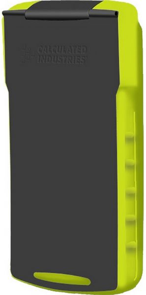 Calculated Industries 5032-5 Armadillo Gear Hard Case, Green and Black; Protect your Calculator with this durable case; Rubber base and hard plastic cover will ensure your Calculator is safe and secure; For use With: 4050, 4056, 4067, 4088, 4225, 4400, 5070, 8025 and 8030 Calculators (CALCULATED50325 CALCULATED-50325 CALCULATED 50325)