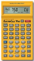 Calculated Industries 5065 ElectriCalc Pro, Electrical Code Calculator Compliant with 2005, 2002, 1999, 1996 NEC, Work directly in and convert between Amps, Watts, Volts, Volt-Amps, kVA, kW, PF% and EFF% and DC Resistance, Integrated voltage drop solutions (CALCULATED5060 CALCULATED5060) 