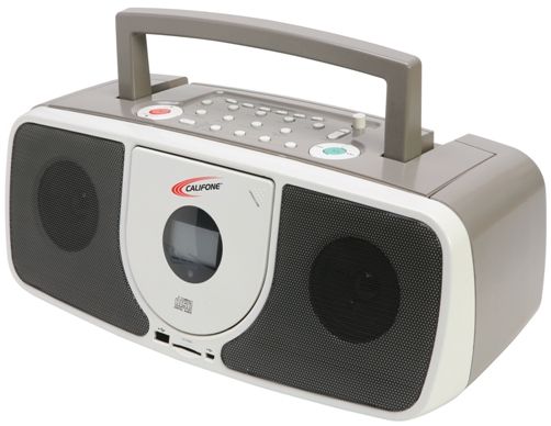 Califone 2396 The Music Maker USB Multimedia Player, 6 Watts RMS powerful enough for up to 75 people, Built-in mic records student progress and can't get lost, 512MB internal memory with 18-hour recording capacity, CD player with CD/CD-R/CD-RW, MP3 capability, Red & green stop/start buttons for student operation (CALIFONE2396 CALIFONE-2396)