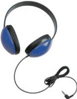 Califone 2800-BL Listening First Stereo Headphones, Blue; Impedance 25 Ohms each side+/-15%; Frequency Response 20 - 20KHz; SPL 110 db +/- 3db; R/L output difference 3 db; Adjustable headband comfortable for extended wear; Specifically sized for young students; Ideal for beginning computer classes and story-time uses; UPC 610356563007 (CALIFONE2800BL 2800BL 2800 BL) 