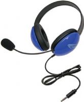 Califone 2800-BLT Listening First Stereo Headset with To Go 3.5mm Plug, Blue; Adjustable headband for personalized fit; Smaller overall headband to fit younger children; Rugged ABS plastic construction for classroom safety; Single 3.5mm To Go plug connects with smartphones, tablets, computers, Chromebooks, computers or a jackbox; UPC 610356832547 (CALIFONE2800BLT 2800BLT 2800 BLT) 