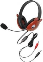Califone 2810BE-AV Listening First Stereo Headset with Dual 3.5mm Plug, Bear Motif; Adjustable headband for personalized fit; Smaller overall headband to fit younger children; Rugged ABS plastic construction for classroom safety; Volume control for individual preferences; Flexible electret microphone; UPC 610356831953 (CALIFONE2810BEAV 2810BEAV 2810BE AV 2810-BE-AV) 