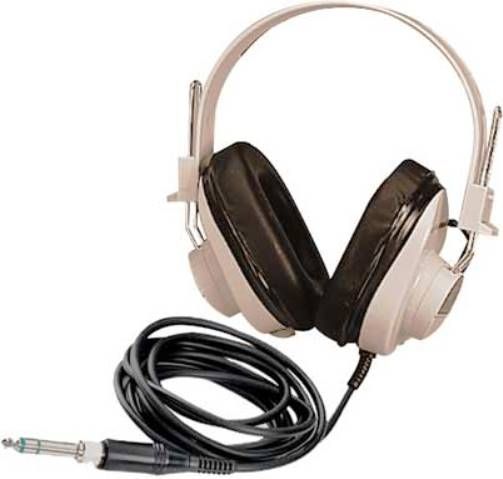Califone 2924AV Deluxe Monaural Headphone; 20 milliwatts RMS/150 milliwatts peak power; Impedance 600 Ohms each side; Frequency Response 40 H - 18 kHz; Sound Pressure Level 93 db +/- 3 dB; Rugged polypropylene headstrap and ABS plastic earcups hold up to continued usage in high-use settings; Adjustable headband fits students of all sizes; UPC 610356230008 (CALIFONE2924AV 2924-AV 2924 AV)