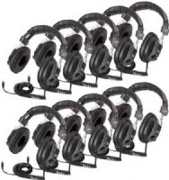 Califone 3068AV-10L Classroom 10-Pack of Switchable Stereo/Mono Headphones, 40mm Mylar dome driver unit, Impedance 36 Ohms each side, Sensitivity 98dB +/- 3dB at 1kHz, Padded headband comfortable enough for extended wear, Permanently attached with reinforced “strain” relief connection resists accidental pull out, UPC 610356831526 (CALIFONE3068AV10L 3068AV10L 3068AV 10L 3068-AV-10L 3068) 