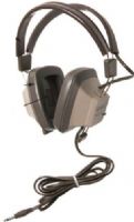 Califone EH-1 Explorer Binaural Headphone, 1/4” mono plug, Response Bandwidth 20 - 17000 Hz, Sensitivity 111dB, Impedance 130 Ohms, Mylar Diaphragm, Rugged plastic headstrap with recessed wiring for safety, Steel-reinforced dual headstraps are fully adjustable to comfortably fit younger students and adults, UPC 610356831236 (CALIFONEEH1 CALIFONE-EH1 EH1 EH 1) 