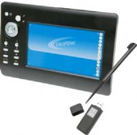 Califone WT1 Wireless Tablet Interface, 2.4GHz Control Interface, 50’ Range, Tablet Area 6.2” diagonal, Resolution 1024 x 768 Points, Keys on the left side of the tablet enable it to be used as a mouse on a PC by touching the Pen to the tablet surface, Includes Pen, USB receiver & 3' USB cord, UPC 610356830673 (CALIFONEWT1 CALIFONE-WT1 WT-1 WT 1) 