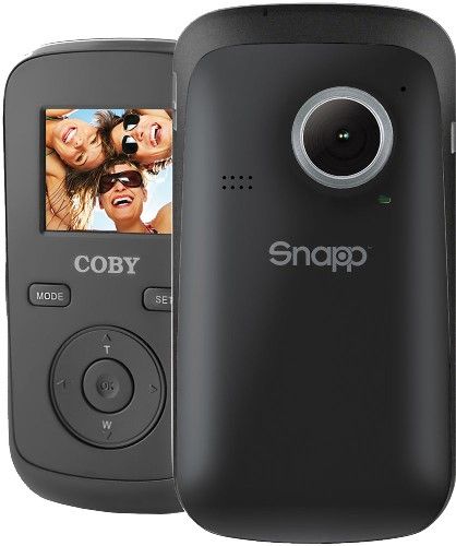 Coby CAM3005 SNAPP Mini Camcorder, Full-color 1.44