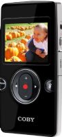 Coby CAM5002 SNAPP Camcorder, 5.0 Mpix Camcorder Sensor Resolution, 920 Kpix Camcorder Effective Video Resolution, 5.0 Mpix Camcorder Effective Still Resolution, Flash card Media Type, Color Support, CMOS Optical Sensor Type, 4 x Digital Zoom, LCD display - 2" - color Type, Built-in Display Form Factor, Built-inType, JPEG 2592 x 1944 Image Storage, Digital photo mode Shooting Modes (CAM5002 CAM 5002 CAM-5002) 