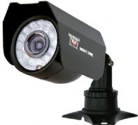 Night Owl CAM-CM01-245A Indoor/Outdoor Night Vision Camera, 1/4" Color CMOS Image Sensor, Audio Recording from Up to 20 Feet, 400+ TV Lines of Resolution, 24 LED's, Up to 45 Feet Length of Night Vision, 6.0mm (42° Field of View) Lens, IP63 Watherproof Rating, 60 Feet Cable Lenght, NSTC Signal, S/N Ratio less than 48dB, UPC 841808010484 (CAMCM01245A CAMCM01-245A CAM-CM01245A)  