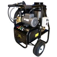 Cam Spray 1500SHDE Portable Diesel Fired Electric Powered 3 gpm, 1500 psi Hot Water Pressure Washer; Cam Spray SH Hot Water Series For Tough Cleaning Jobs; Offers efficiency, dependability and serviceability; Achieves 140 degrees fahenheit rise in water temperature to get the job done right; Great for industrial/commercial jobs where you need to clean nasty grime, oil and dirt; UPC: 095879300047 (CAMSPRAY1500SHDE CAM SPRAY 1500SHDE PORTABLE DIESEL)