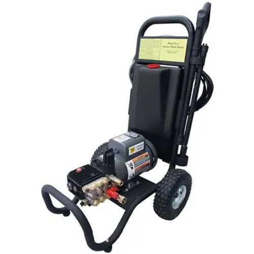 Cam Spray 2000XAR-NP Portable Electric Powered 4 gpm, 2000 psi Cold Water Pressure Washer; The X cart cold water pressure washers use a heavy tube steel frame protected by an industrial coating; This frame style offers excellent portability and is equipped with two 10 inches tires; UPC: 095879305851 (CAMSPRAY2000XARNP SPRAY 2000XAR-NP COMERCIAL ELECTRIC 4GPM 2000PSI) 