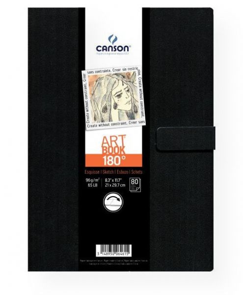 Canson 200006461 ArtBook 180 degrees Spineless 8.3