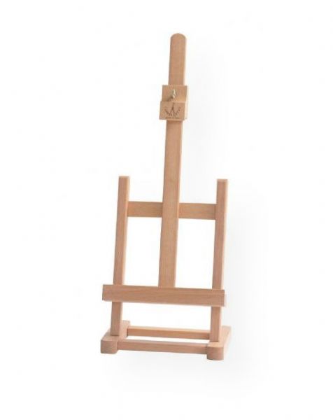 Cappelletto MS-14 Mini H-Frame Tabletop Easel; Small yet sturdy; This miniature H-frame easel can hold canvases up to 12