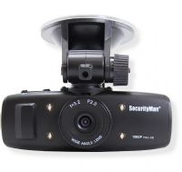 SecurityMan CARCAM-SD High Definition Car Camera Recorder with Built-In Impact Sensor for Traffic Accident Evidence; HD video quality and real time recording (30 fps); Capture interesting events on the road that can come of help if there are any legal complications; Auto recording, video motion detection recording, and manual recording (video or snapshot) modes; UPC 701107902128 (CARCAMSD CAR-CAMSD CAR-CAM-SD SECURITYMANCARCAMSD SECURITY-MAN-CARCAM-SD SECURITY MAN-CARCAMSD) 