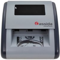 Cassida D-IC Instacheck, Automatic Counterfeit Detector with Infrared Technology; Confirm if a bill is authentic in less than a second; The Instacheck's advanced counterfeit detection technology provides a much higher level of security than any simple UV light or pen; UPC: 857287002674 (CASSIDADIC CASSIDA D-IC INSTACHECK AUTOMATIC DETECTOR INFRARED COUNTERFEIT) 