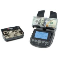 Cassida S-TT Model TILLTALLY, Professional Bill and Coin Counting Scale; Quickly and accurately count down an entire cash register drawer in under a minute! Counts bills, coins and coin rolls; Compact and portable, Runs on either batteries or DC power so the TillTally can go anywhere it's needed; Outstanding accuracy, count each denomination of bills and coins at once with an exact count and sum based on weight; UPC: 857287002957 (CASSIDASTT S-TT TILLTALLY BILL COINT COUNTING SCALE) 