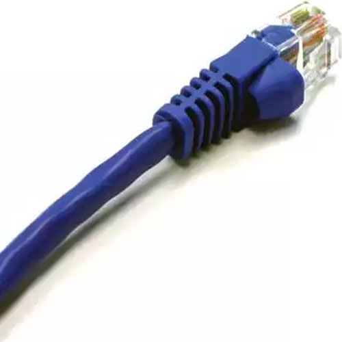 Vanco CAT5E25BU Network Cable Category 5e Patch Cable Rj-45 Male Network; Connects A Computer To A DSL/Cable Modem, Networking Router, Hub, Or Wall Plate; RJ45 Male To Male Plug; Stranded Cat 5e Cable Rated At 350 Mhz Band Width And 155 Mbps; 100% Tested And Verified To Meet EIA/TIA T568A/B Standards; UL Listed; Conforms To FCC Part 68.5 Requirements; Cable Length: 25 Ft; Blue Color; Dimensions 4