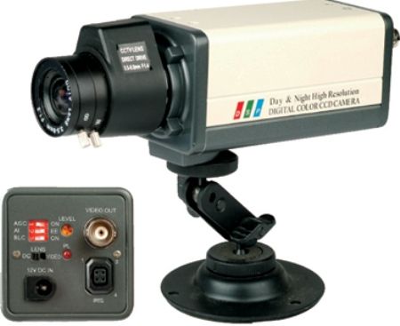 COP-USA CB25NV-IR Professional Day & Night High Resolution Digital Color CCD Camera, NTSC Signal System, 1/3
