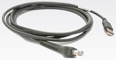 Motorola CBA-U01-S07ZAR USB Cable for Symbol Scanners, Straight, Series A Connector, 7 feet long (CBAU01S07ZAR CBAU01-S07ZAR CBA-U01S07ZAR)