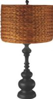 CBK Style 065136 Natural Woven Shade Table Lamp, 100W, UPC 738449065136 (065136 CBK065136 CBK-065136 CBK 065136) 