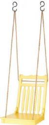 CBK Style 105448 Yellow Hanging Porch Swing Chair, Set of 2, UPC 738449255988 (105448 CBK105448 CBK-105448 CBK 105448) 